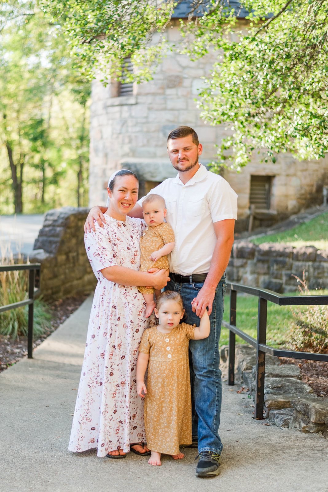 David Zook, owner and founder of Pro Dirt Works, with his family.
