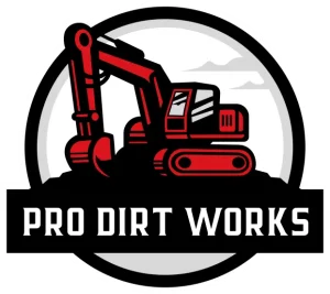 Pro Dirt Works LLC logo | Quality Excavation services in the Sugarcreek, OH area.