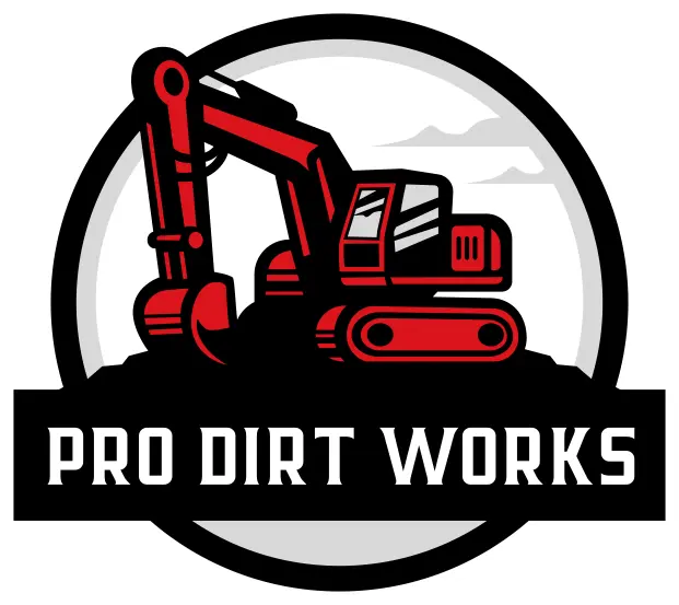 Pro Dirt Works LLC logo | Quality Excavation services in the Sugarcreek, OH area.